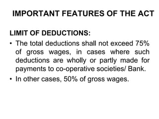 Operatives Wages Register PAYMENT OF WAGES 1936 - insustrial law.pptx