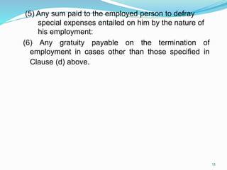 Payment of wages act | PPT