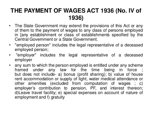 the payment of wages act 1936 essay Arrest of vessels: practical considerations introduction maintenance and cure, including liens for wages of the master merchant marine act of 1936,. the payment of wages act 1936 essay Arrest of vessels: practical considerations introduction maintenance and cure, including liens for wages of the master merchant marine act of 1936,.