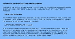 Payment Posting in Medical Billing Everything You Should Know About It ...