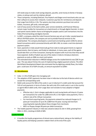Payments 101 - India Payments - A Primer | PDF