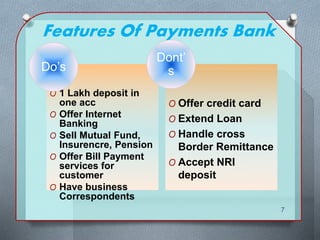 Payments bank Slide 7