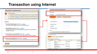 26
Transaction using Internet
 