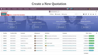 Create a New Quotation
 