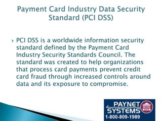 Leading "Full Service" provider of credit card processing solutions