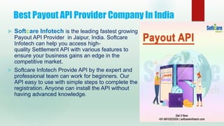 Top Payout API Service Provider in India | PPTX