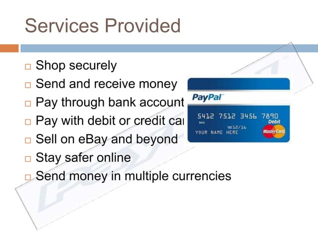 Paypal Ppt