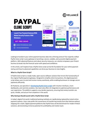 Paypal Clone Script : Bridging Finance and Technology for Cross-Border ...