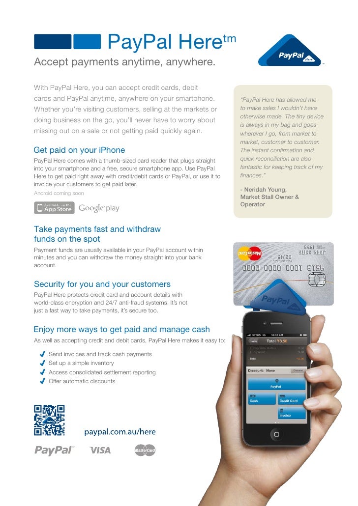pay pal here fast facts
