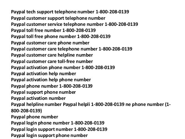 paypal@%1-800-208-0139@% PayPal tech support number PayPal tech support