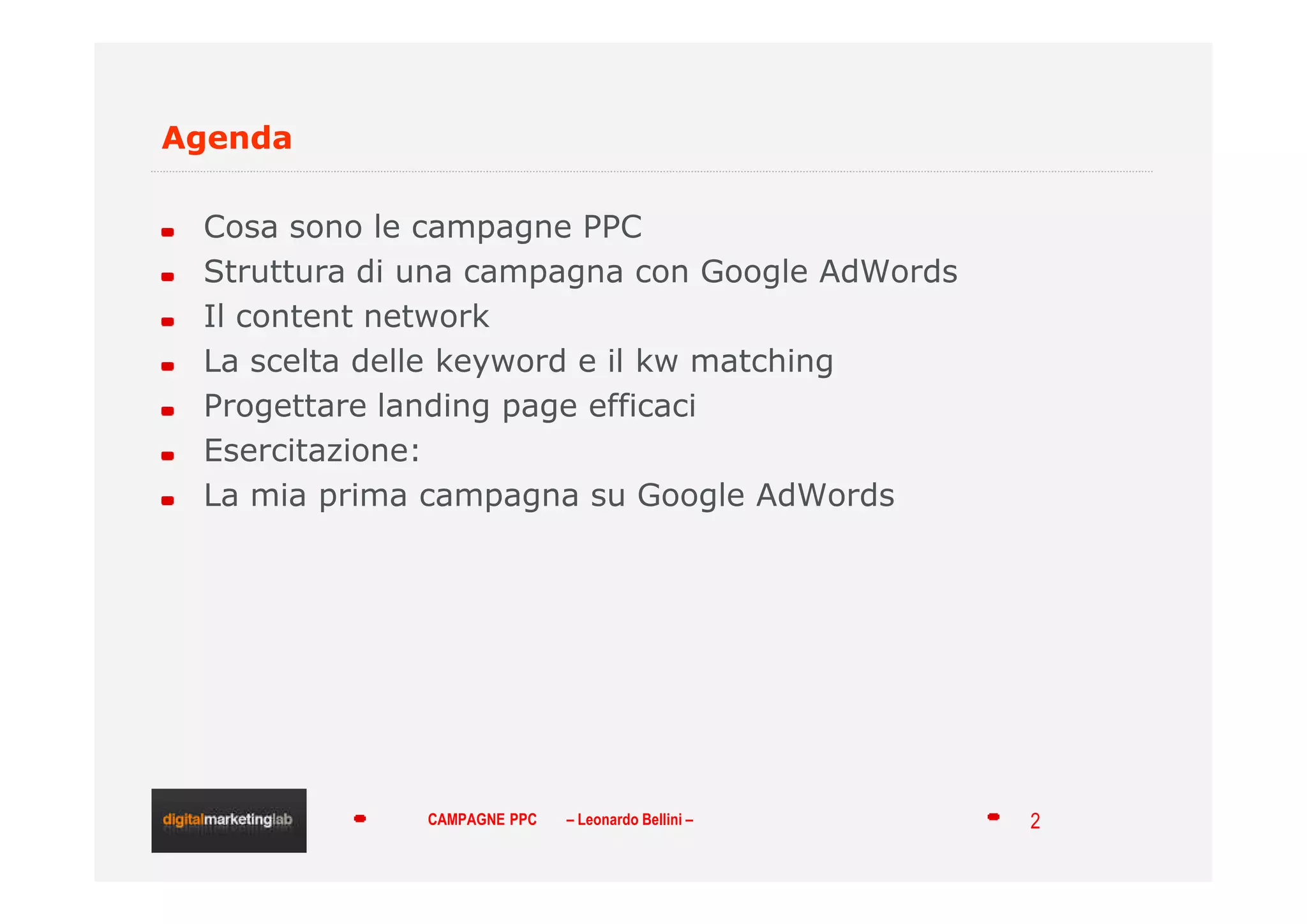 Campagne pay per click