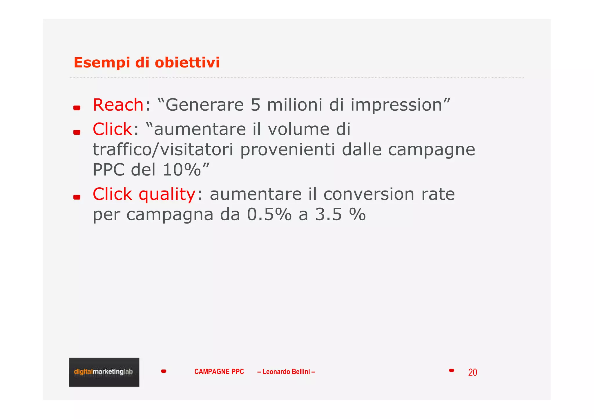 Campagne pay per click