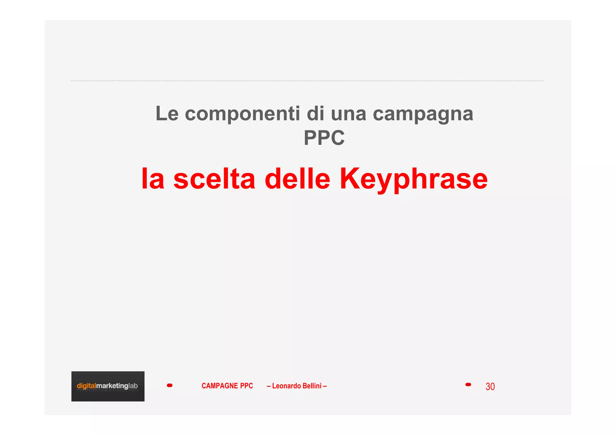 Campagne pay per click