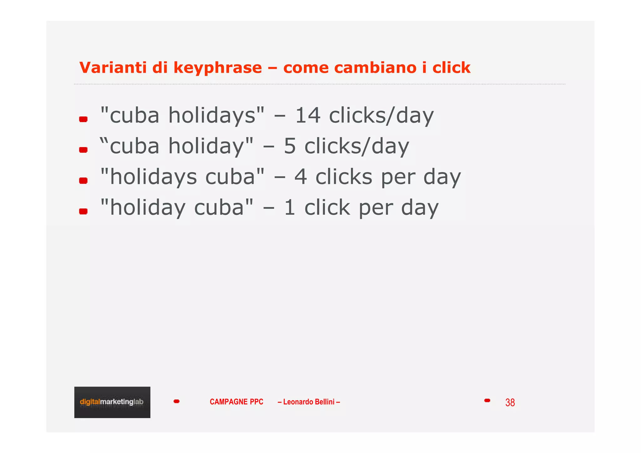 Campagne pay per click