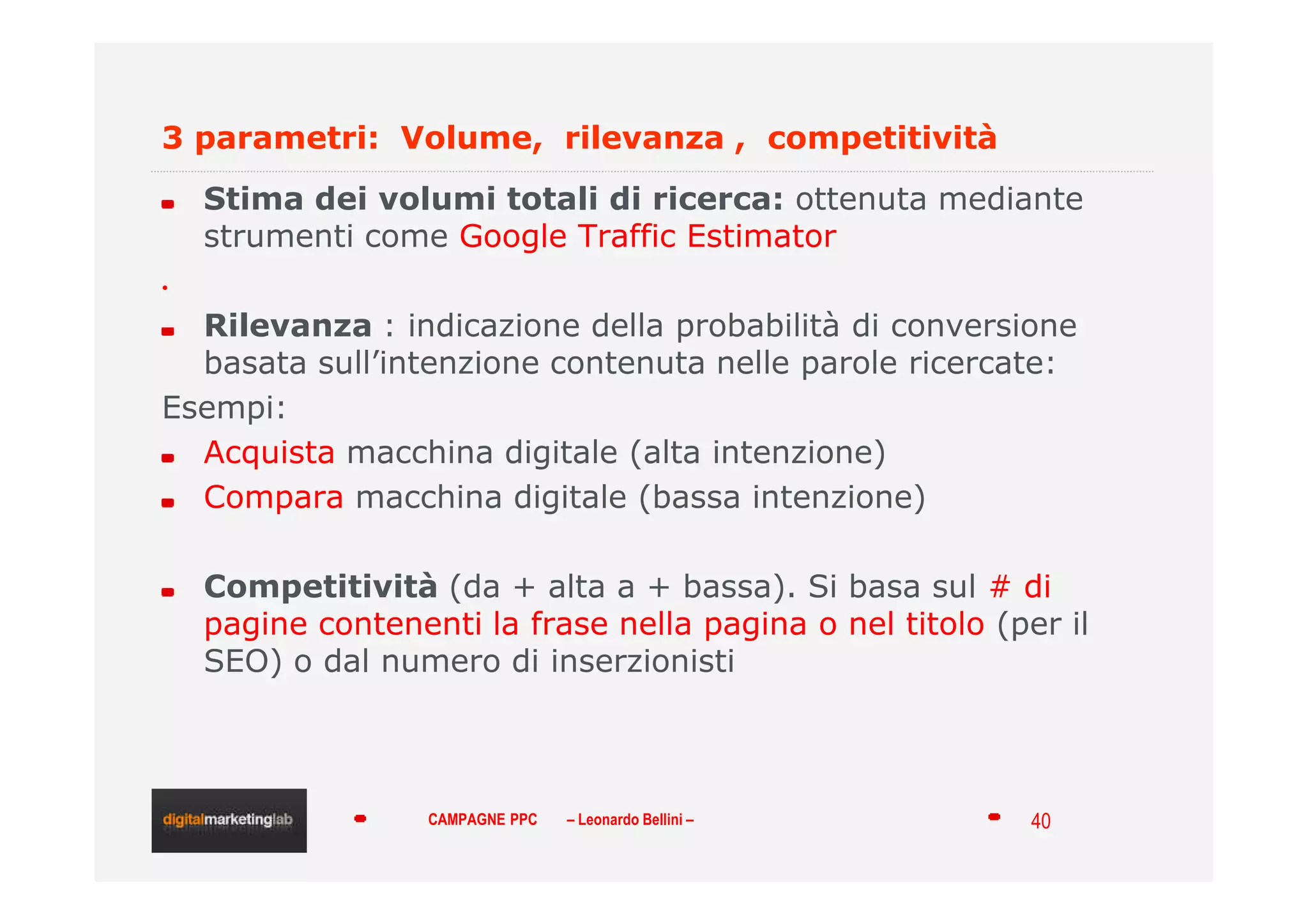 Campagne pay per click