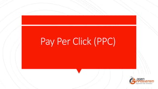 Pay Per Click (PPC)
 