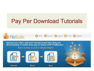 Pay Per Download Tutorials
 
