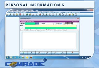 PERSONAL INFORMATION 6
 