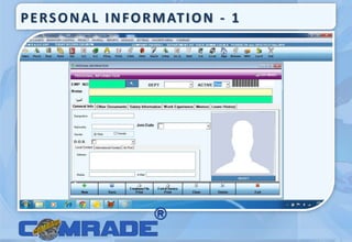 PERSONAL INFORMATION - 1
 