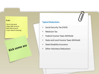  More to payroll than just take-home payTo Do: Lunch with Shanaynay