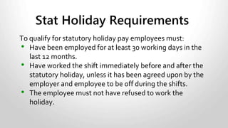 Sun Mon Tues Wed Thurs Fri Sat
Hours 8 7 8 8 7 7
Regular 8 7 8 8 7 2
1½ 5
Total hours worked in the week: 45
Hours paid at time-and-a-half: 5
 