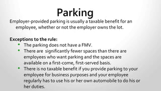 RRSPs
Contributions the employer makes to an
employee’s RRSP is a taxable benefit.
Administrative fees you pay are considered
taxable and pensionable.
Do not deduct EI.
 