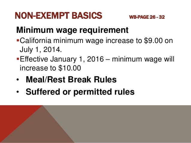 shull payroll law us ca california meal break law chart