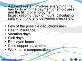 Payroll management Ppt | PPTX