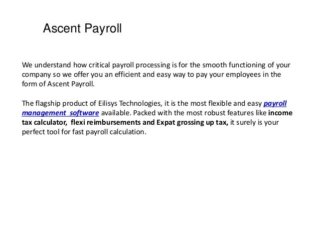 payroll management software