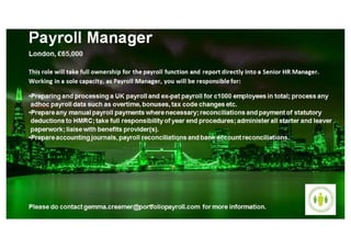 Payroll Manager
