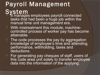Payroll software islamabad