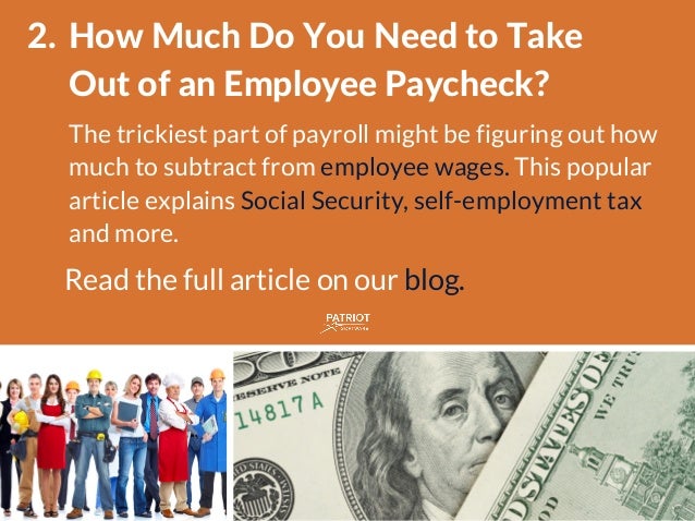 figuring out paycheck