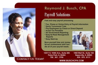 Payroll Solutions