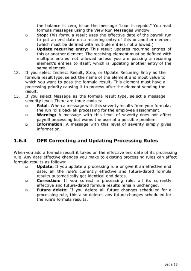 Oracle EBS R12 Payroll user manual | DOC