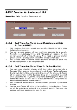 Oracle EBS R12 Payroll user manual | DOC