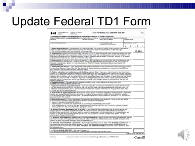 td1 federal 2017 form payroll year end td1 federal 2017 form payroll year end