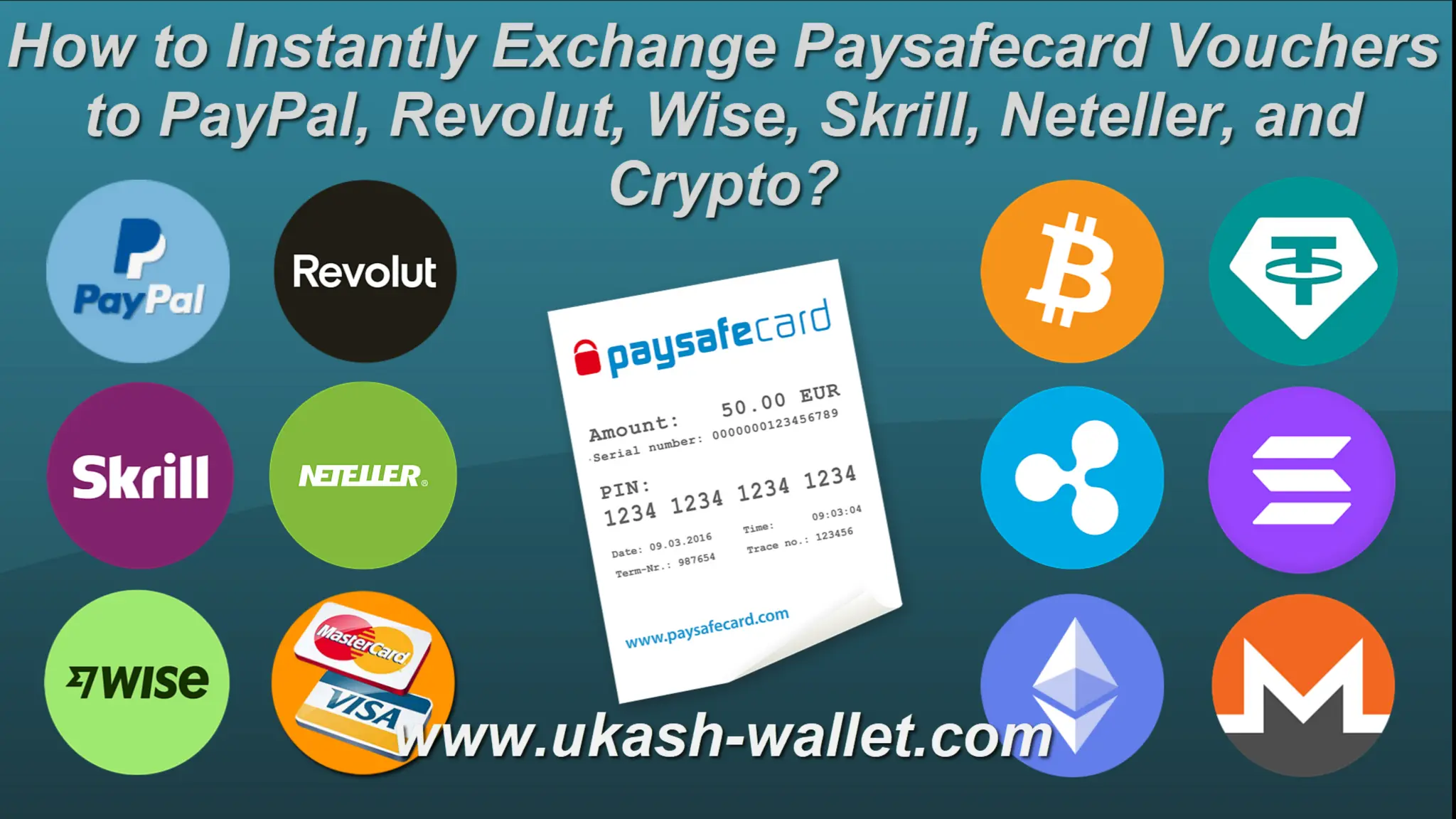How to Instantly Exchange Paysafecard to PayPal, Revolut, Wise, Skrill,  Neteller, WebMoney, Crypto, and Bank Cards in 2025 | PDF