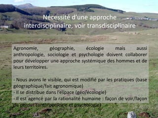 Réintroduction d’une rotationdans la gestion des prairiesPratiques agricoles : le cas du pâturagePic de pullulation Phase de croissance 