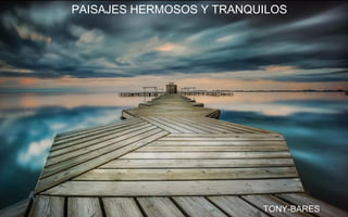 PAISAJES HERMOSOS Y TRANQUILOS
TONY-BARES
 
