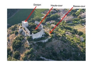 Donjon Haute-cour Basse-cour
 
