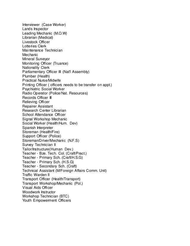 Pay Scale In Belize Government at 2009