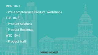 PayScale Compference 2017—Sessions for MarketPay Users | PDF