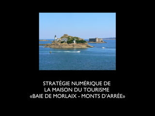 STRATÉGIE NUMÉRIQUE DE
      LA MAISON DU TOURISME
«BAIE DE MORLAIX - MONTS D’ARRÉE»
 
