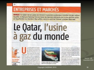 Source : UN
                         novembre 2010



Copyright CADENAC 2010       38
 