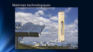 Maitrises technologiques 
 