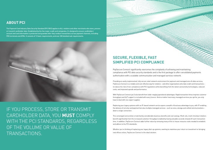 Pay secure connect brochure