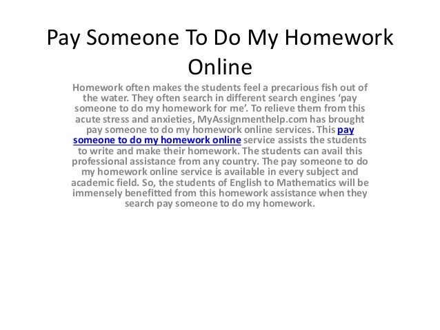 pay for homework reddit