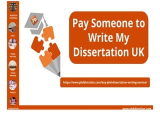 Pay Someone To Write My Dissertation UK