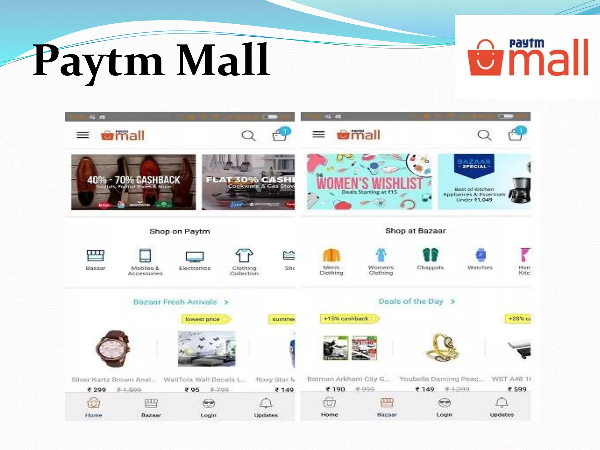 Paytm Mall
 