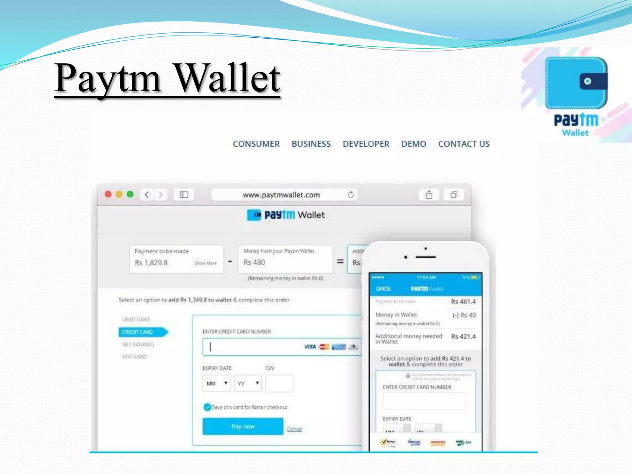 Paytm Wallet
 
